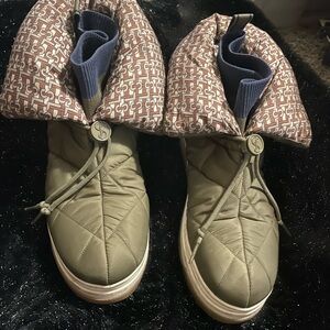 Sam & Libby Olive Lace Up Boots